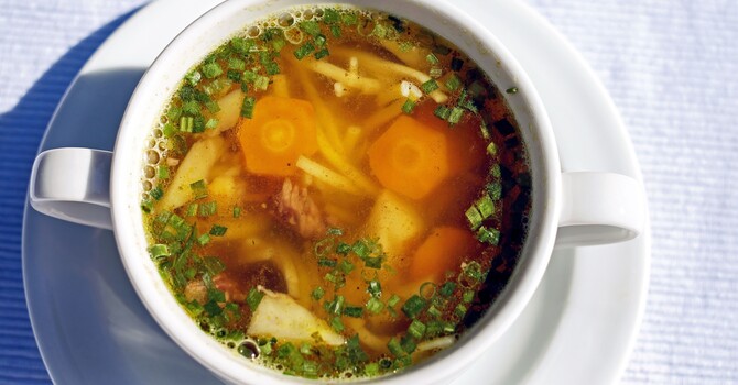 Homemade Chicken Broth image